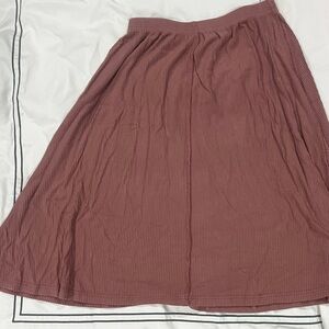 Chic Dusty Rose Kids Skirt